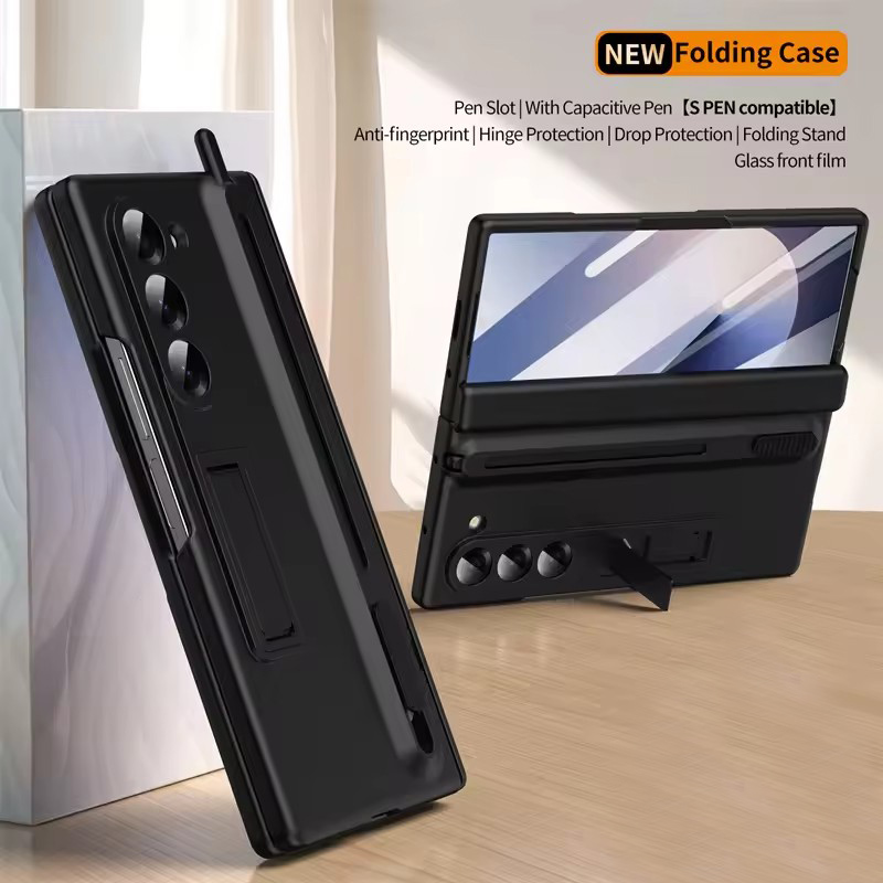 Husa-Suport-tija-S-Pen-si-folie-ecran-incluse-Samsung-Galaxy-Z-Fold-7-Protectie-antisoc-Negru-3.jpg