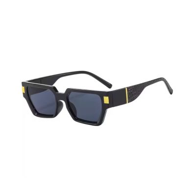Ochelari de Soare Geometrici, Design Urban Lux, Protecție UV400, Negru