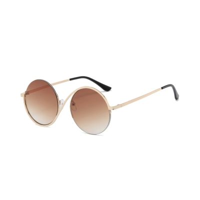 Ochelari Rotunzi de Soare, Stil Boho-Chic, Protecție UV400, Maro